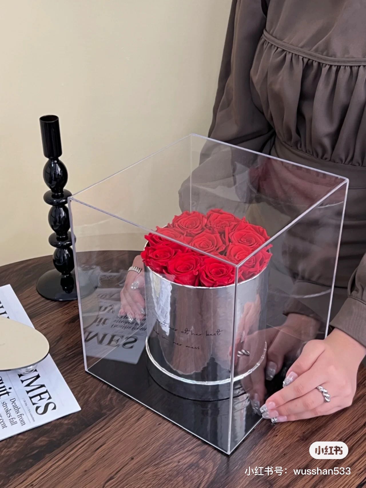 Preserved Rose Box