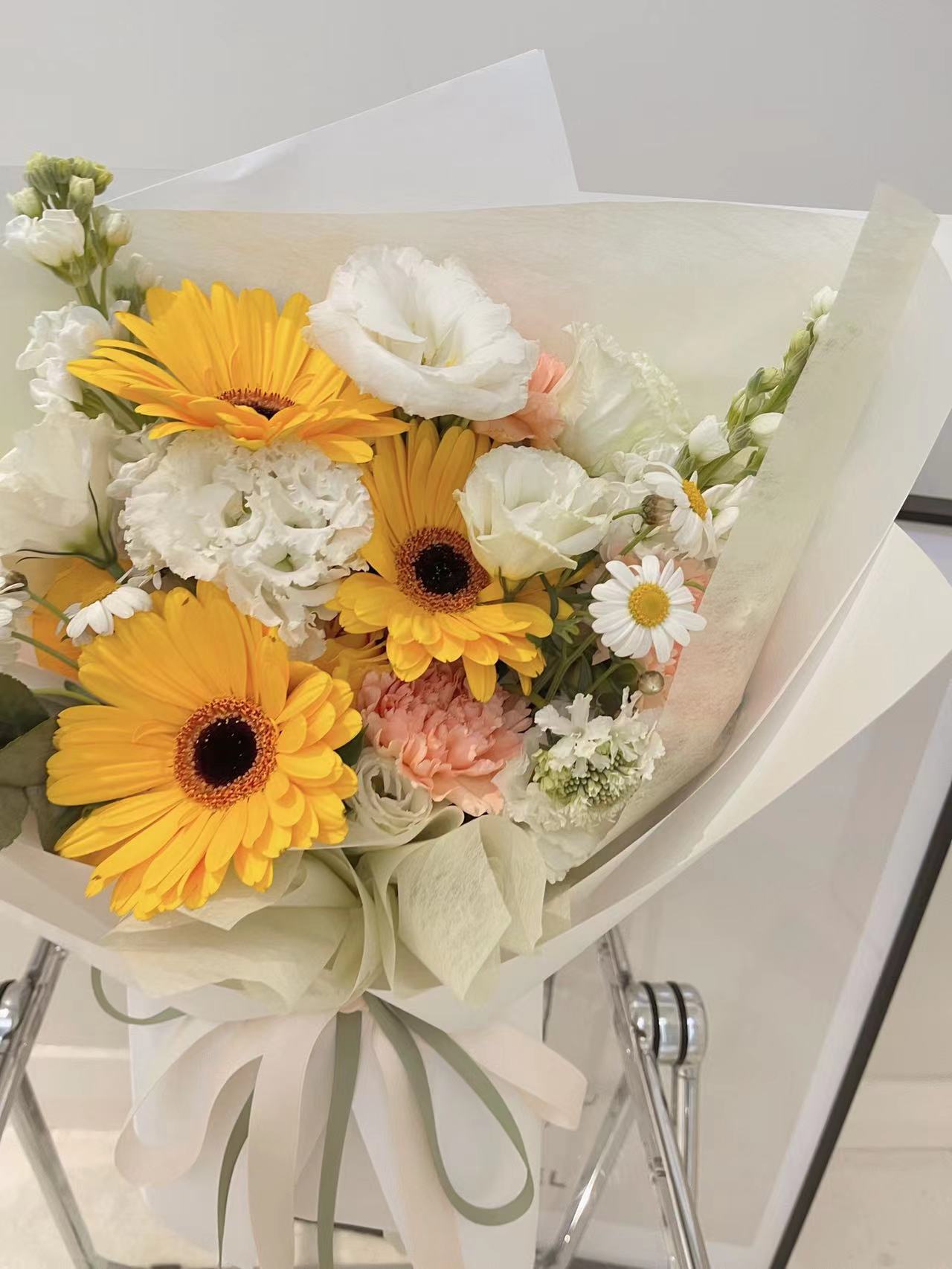 Yellow Breezy Mixed Bunch