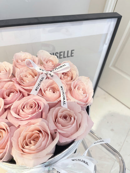 Beautiful dream box- pink rose