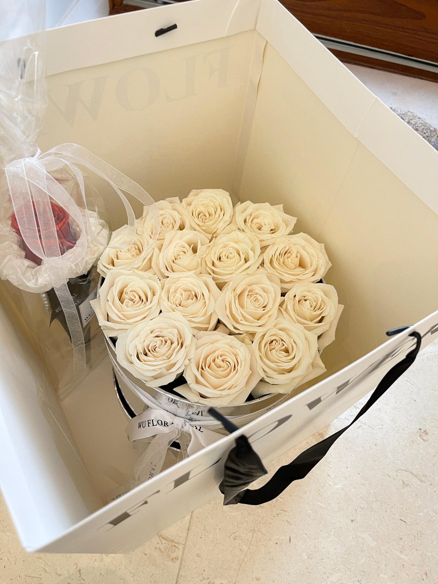 White Roses for New Love