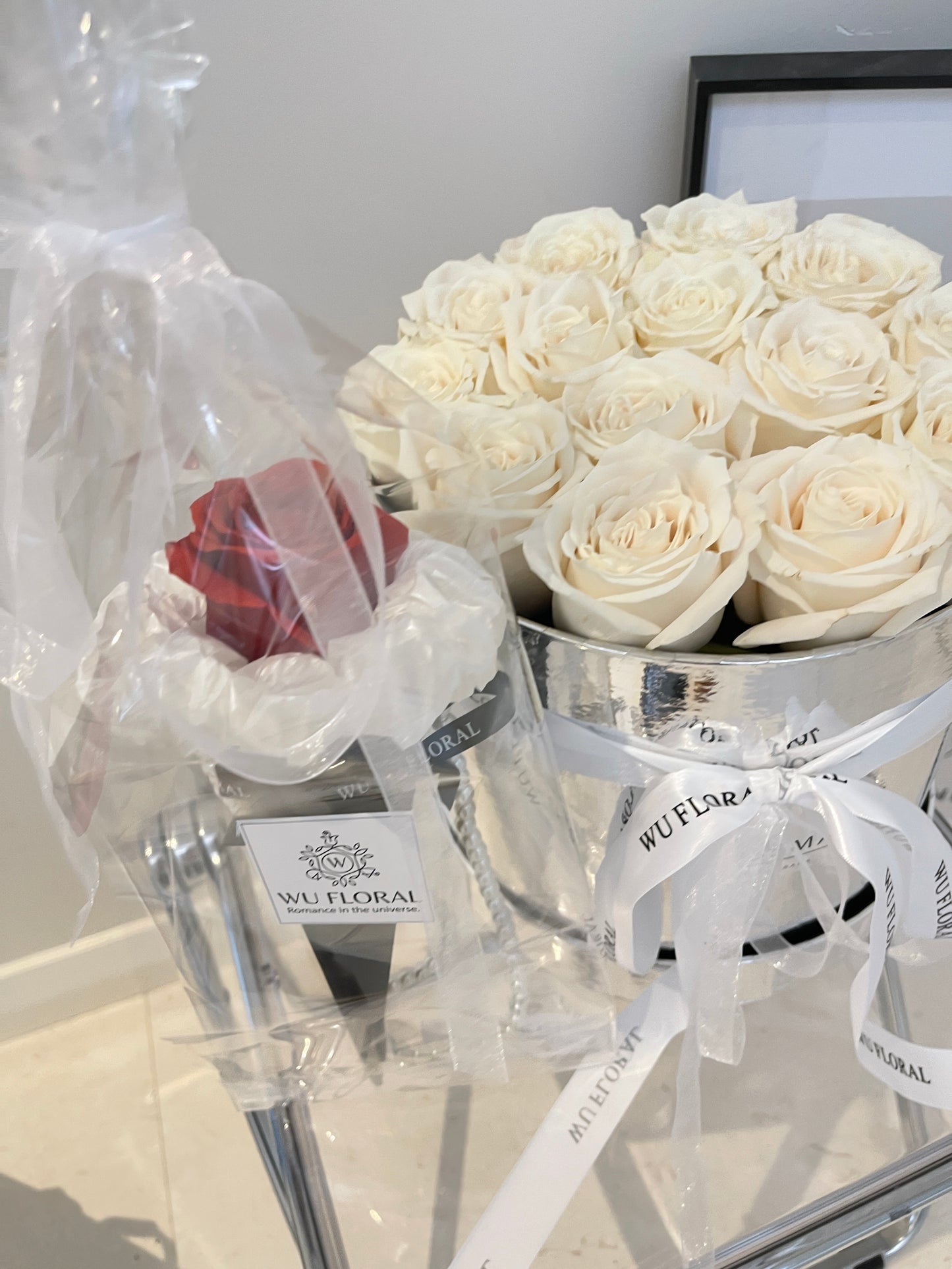 White Roses for New Love