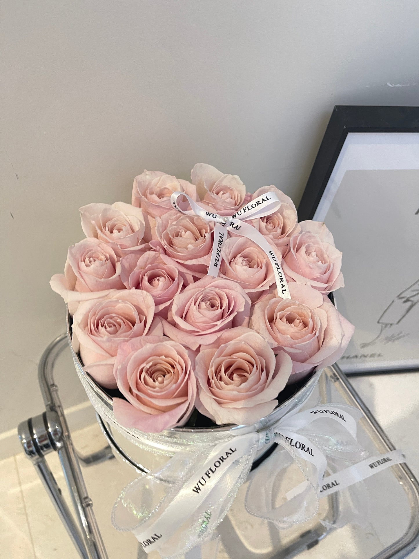 Beautiful dream box- pink rose