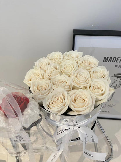 White Roses for New Love